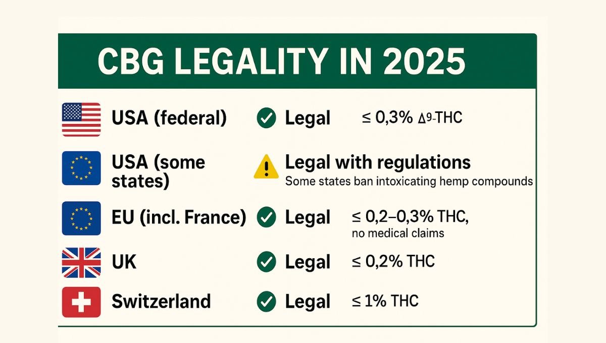 CBG LEGALITY